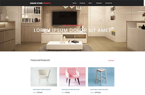 Online Store Template