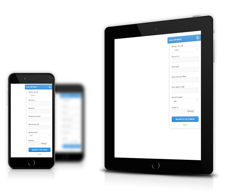 Mobile friendly widget