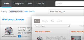 Customizable front-end